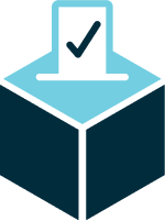 In Person Voting In Person Voting Icon